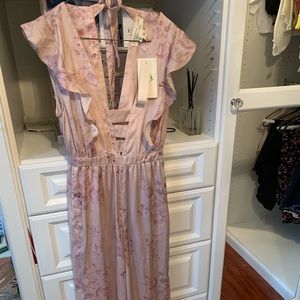 Saltwater Luxe Petal Floral Jumpsuit